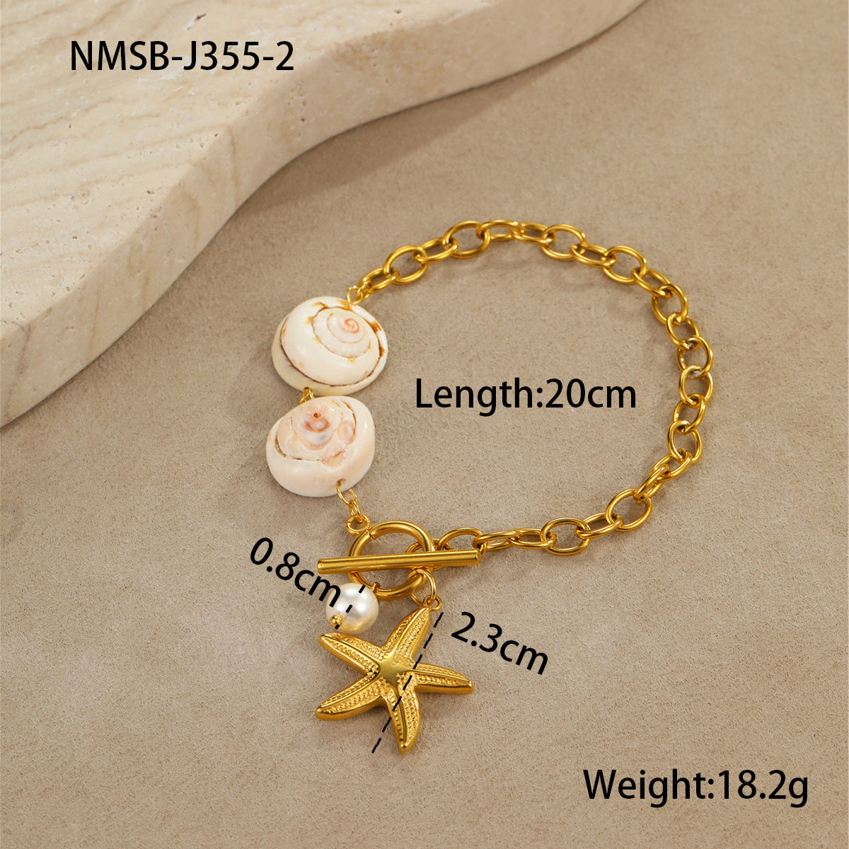 Wholesale Ocean Series Holiday Style Necklace Bracelet Earrings Summer Jewelry